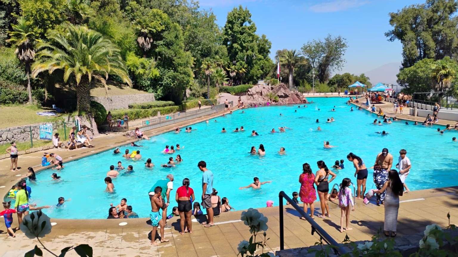 Salida familiar a piscina Tupahue